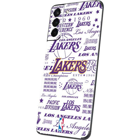 NBA LA Lakers Historic Blast Galaxy S21 Plus 5G Skin